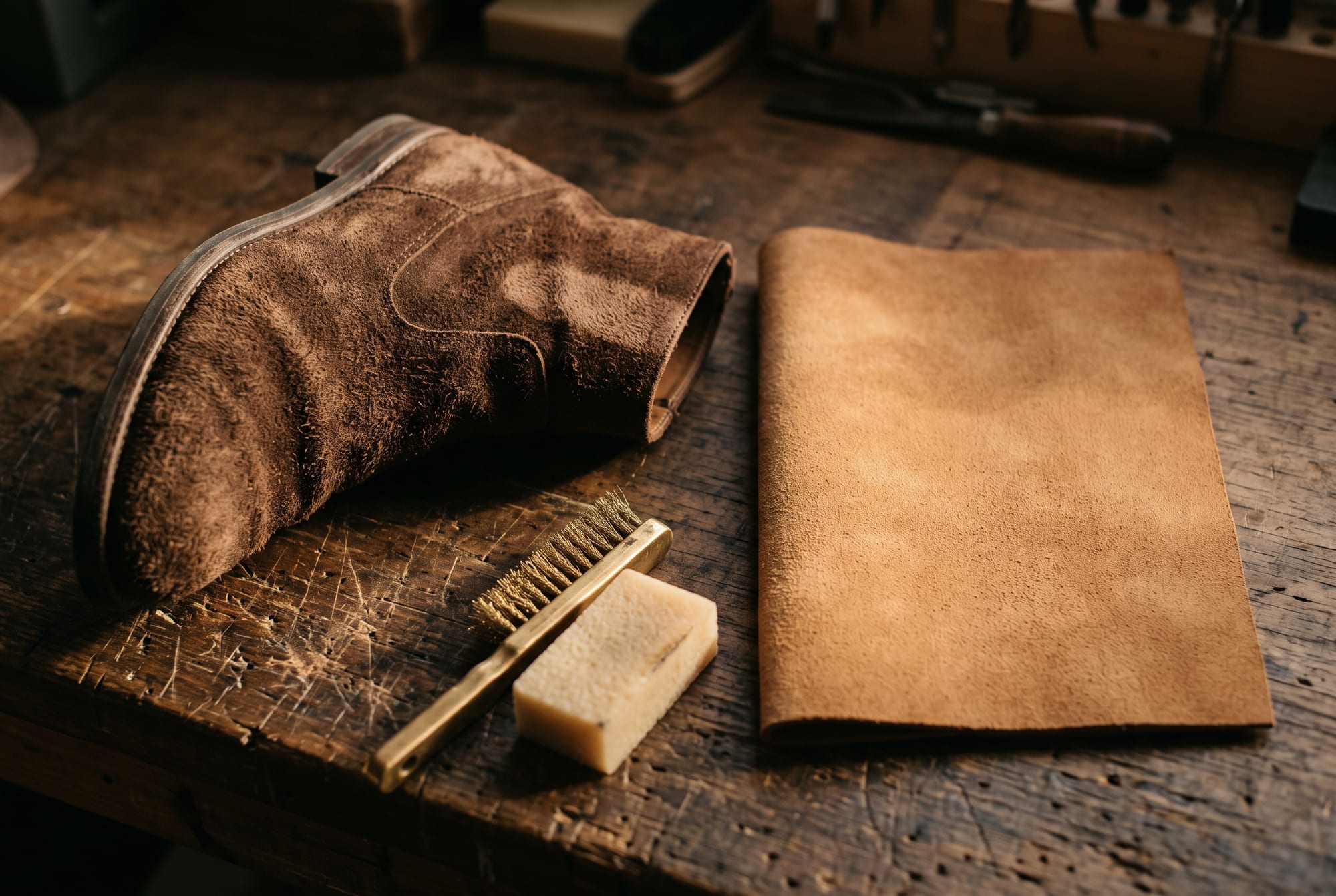 Suede and Nubuck Care: Why Everything That Feeds Smooth Leather Ruins Nap